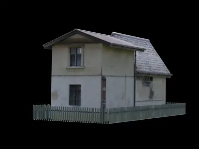 House Building 01 Low-poly 3D model