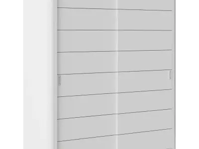 Sliding wardrobe 2 doors Maria 3D model
