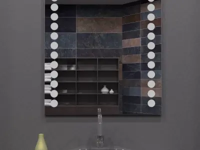 Illuminated Mirror 8 3D model