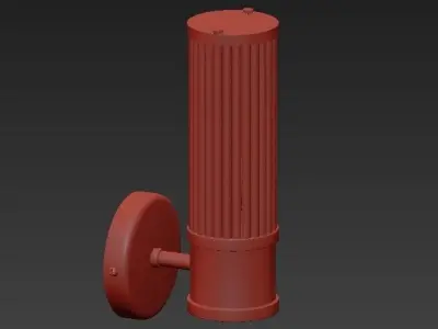 Wall Lamp Claridges Single 3D model purchase