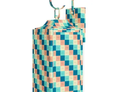 RITZ Modern Style Outdoor Exterior Wall Light 3D model