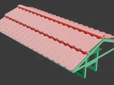 Door cap model 3d  3D model