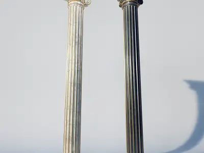 classic column 3D model