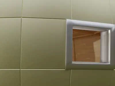 Mountain Hut 3D model