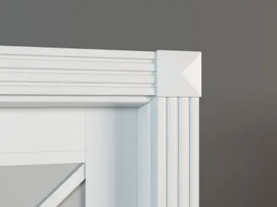 White Door 3D model