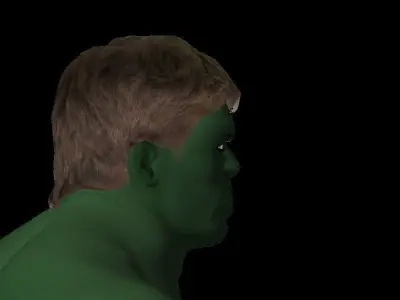 Hulk Character Low-poly 3D model