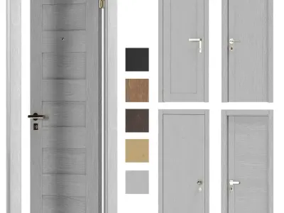 Interiors Doors 1 3D model
