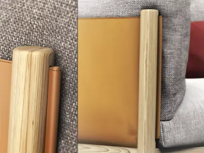 Yak Armchair 3D model