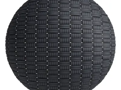Wicker materials 14- PBR 4k by Sbsar Texture