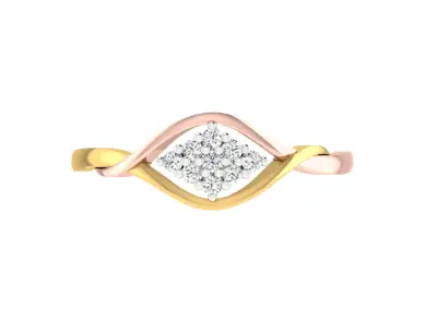 Women Ring  Render 3dm STL OBJ FBX Details 3D print model 290