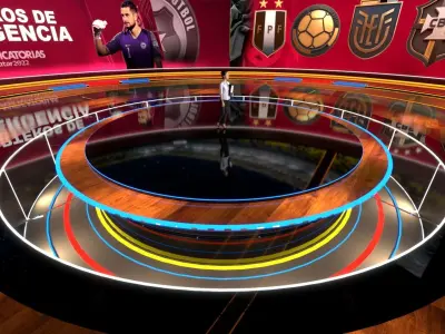 Virtual Set 3D model