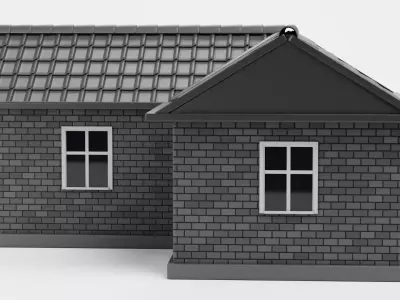 -Stylised House V2- 3D model
