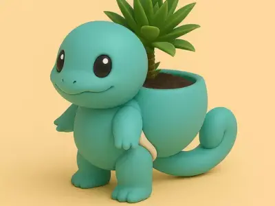 Aqua Tot Planter 3D print model