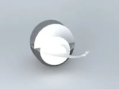 Laboon ball with light inside Free 3D model