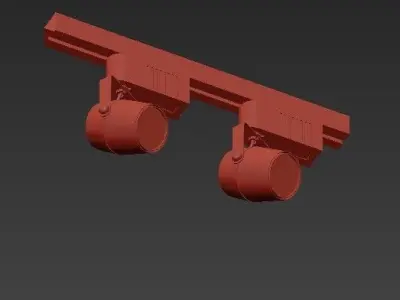 Juno Led Track Lighting 3D model