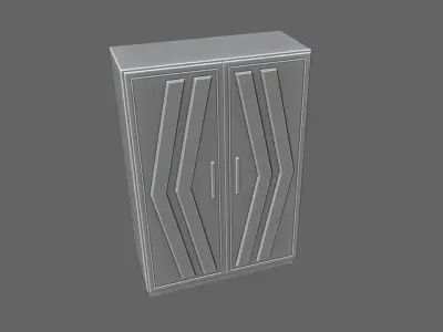 Wardrobe - Guarda Roupas Low-poly 3D model