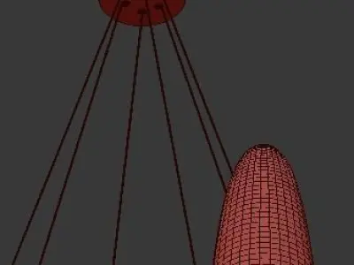 Montfaucon Chandelier 3D model