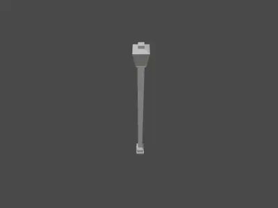Street light Low-poly 3D model buy