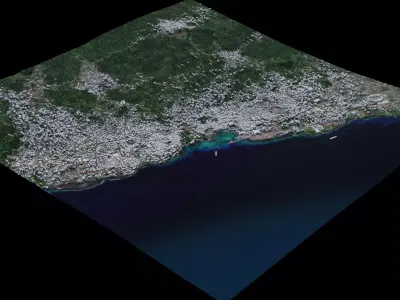Moroni - Comoros 3D model