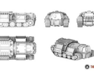 Fabricarii - Mausoleum Transport 3D print model