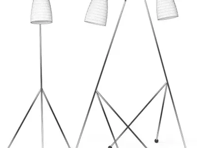 Lulu and Georgia Shany Floor lamp 3D model