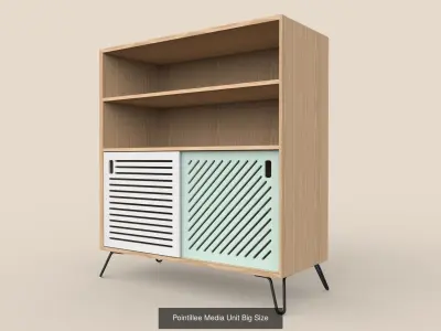 Pointillee Media Unit Collection 3D Model Pack
