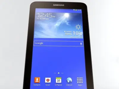 Samsung Galaxy Tab 3 Lite 7 0 3D model