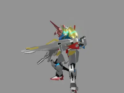 The Mecha Attacker 7 3D model