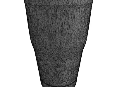 Stainless Steel Travel Coffee Tumbler Low-poly 3D model
