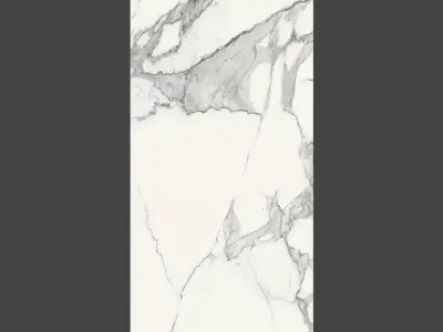 Minimalist White Marble Tile Seamless PBR Texture  Texture