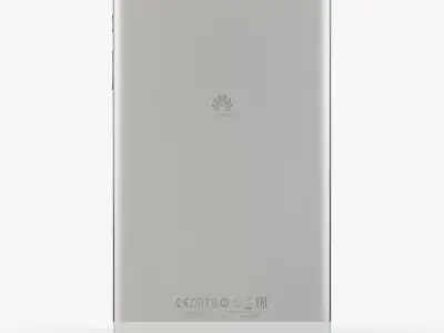 Huawei MediaPad M1 Low-poly 3D model