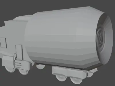 Fantasy Mobile Reactor only model 3D model