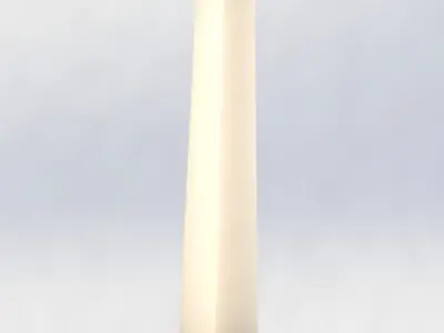 3D Printed National Monument of Indonesia Free 3D print model