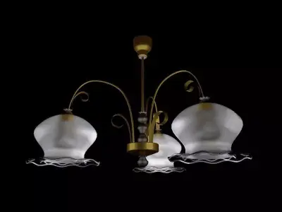 Brass lamp 3D print model
