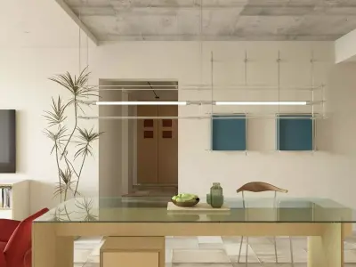 Stockholm Interior scene 3D model