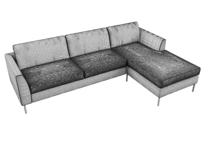 sofa NEWTON Beige 3D model