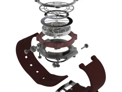 Woodchip Rise 2 Watch Free 3D model