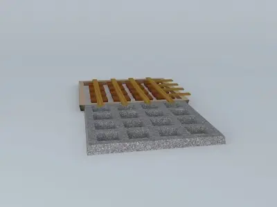 Form for Hollow Block 3D model