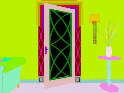 DOOR MODERN 3D model