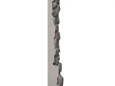 Wild Rockface Wall Segment 3D print model purchase