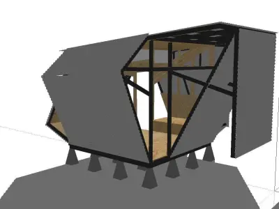 Creative Design-Holiday Cabin-027 3D model