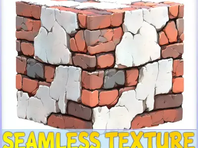 Stylized Wall Seamless Texture Texture 106