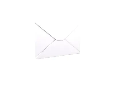 Mail Icon v1 002 Low-poly 3D model