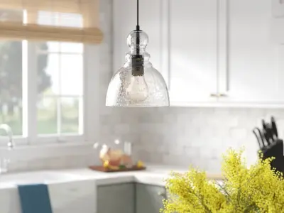 Dynesha Light Single Bell Pendant Free 3D model