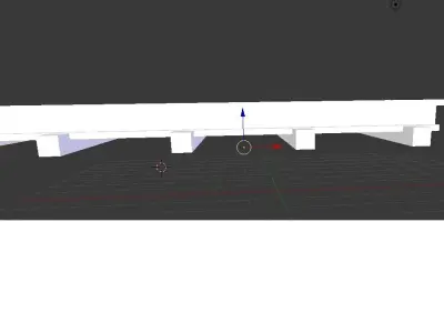 Ho scale Model Train Track 3D model