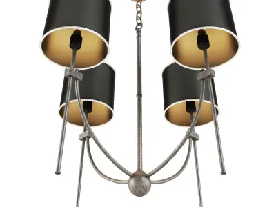 Achmore chandelier by Amy Wagner Designs 3D model