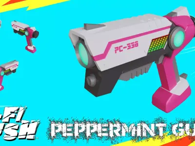 Hi-Fi Peppermint Cosplay 3D print model