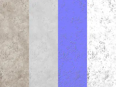 Decorative plaster Seamless decorative plaster material Texture