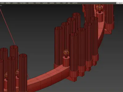 TEAM MATTE Low-poly 3D model