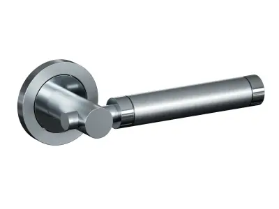 Door handle levers set 3D model